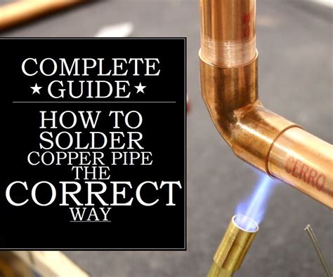 When the flux begins to bubble, apply the solder at the joint. . How to desolder copper pipe